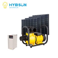 solar hybrid (mix) dc ac water pump for deep well